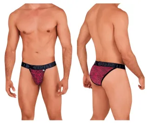 Clothing_Xtremen_Unterwäsche Xtremen 91098X Mikrofasernetz-Bikini Farbe Rot
