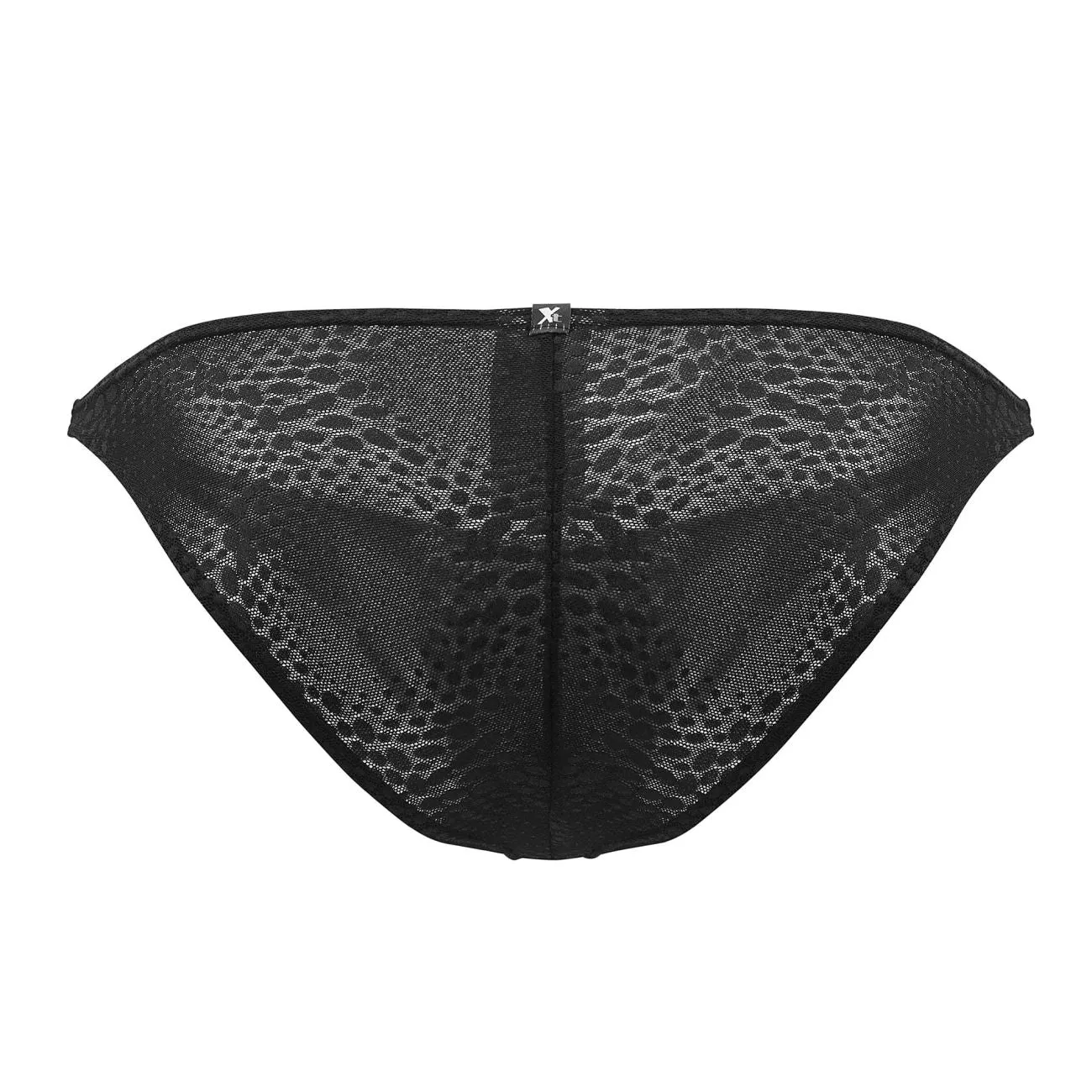 Clothing_Xtremen_Unterwäsche Xtremen 91121 Spitzen-Bikini Farbe Schwarz