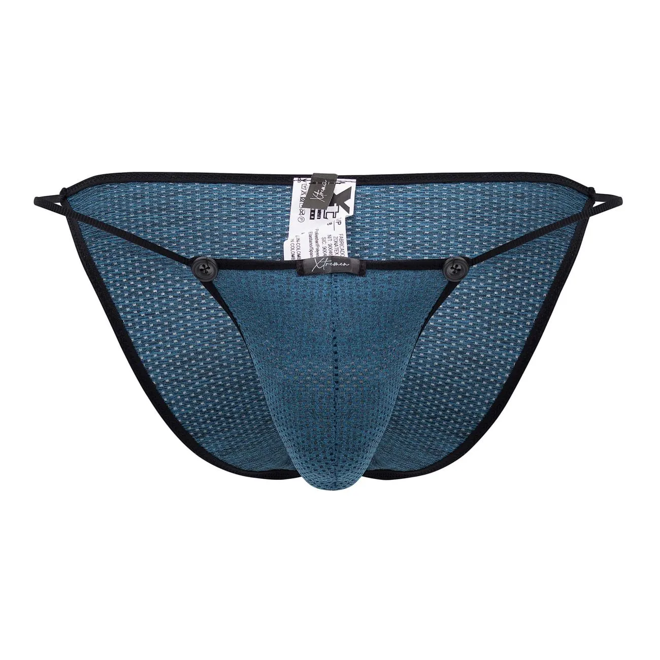 Clothing_Xtremen_Unterwäsche Xtremen 91132 Mesh-Bikini Farbe Petrol