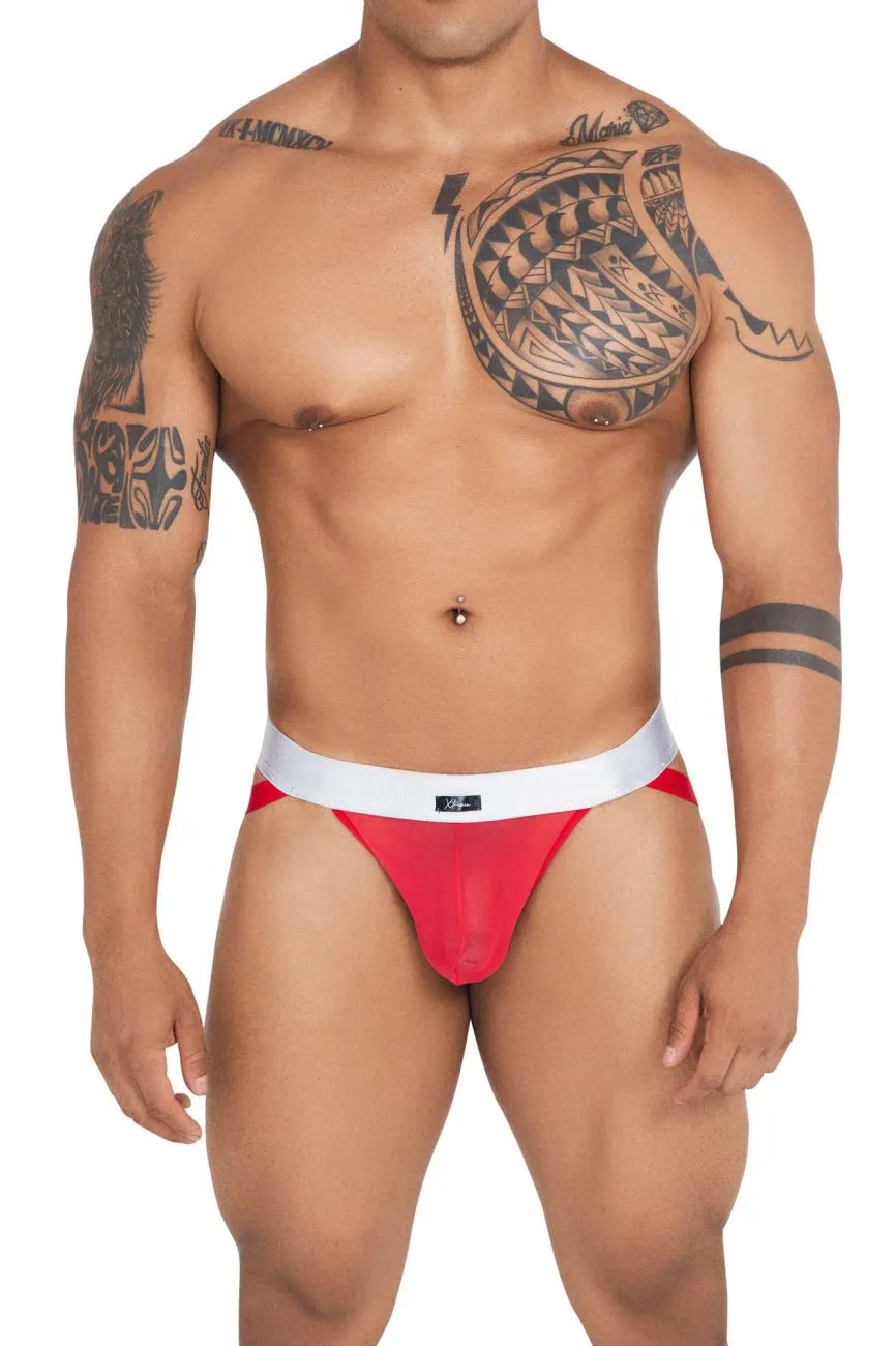 Kleidung_Xtremen_Unterwäsche Xtremen 91134 Mesh-Suspensorium Farbe Rot