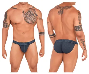 Clothing_Xtremen_Unterwäsche Xtremen 91143 Ultraweicher Bikini Farbe Grau Kreuz