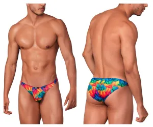 Clothing_Xtremen_Unterwäsche Xtremen 91145 Bedruckter Mikrofaser-Bikini Farbe Regenbogenfisch