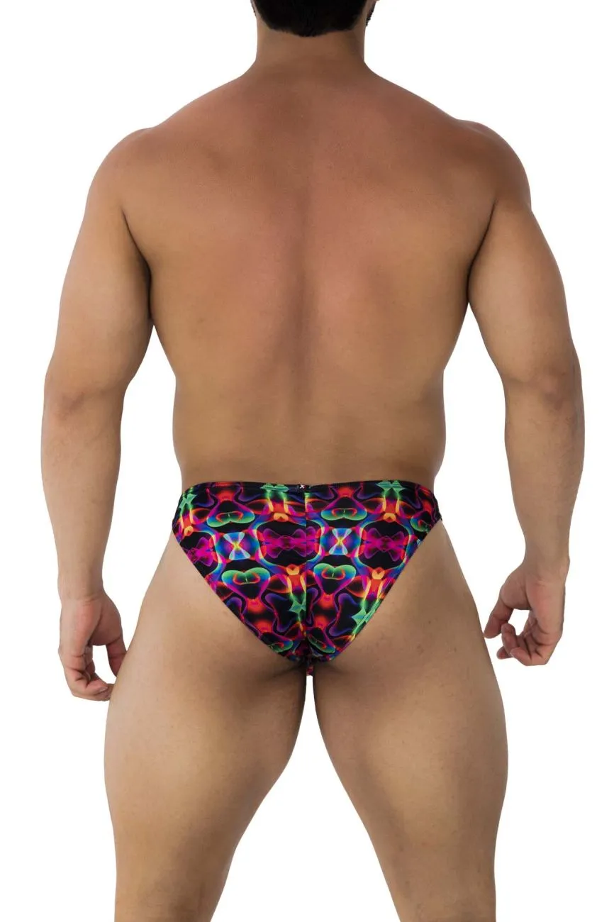 Clothing_Xtremen_Unterwäsche Xtremen 91172 Bedruckter Bikini Farbe Schleifen