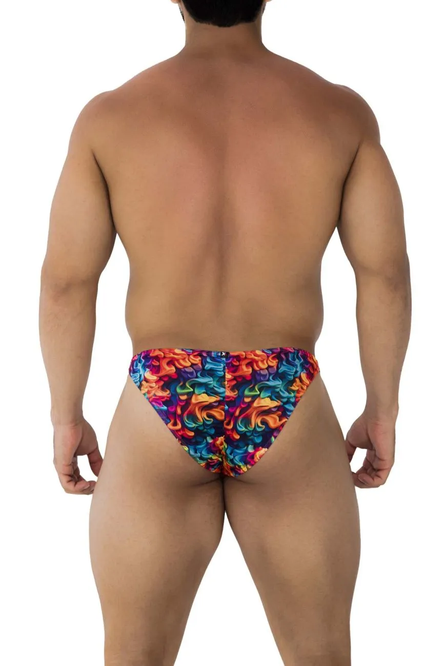Clothing_Xtremen_Unterwäsche Xtremen 91172 Bedruckter Bikini Farbe Feuer