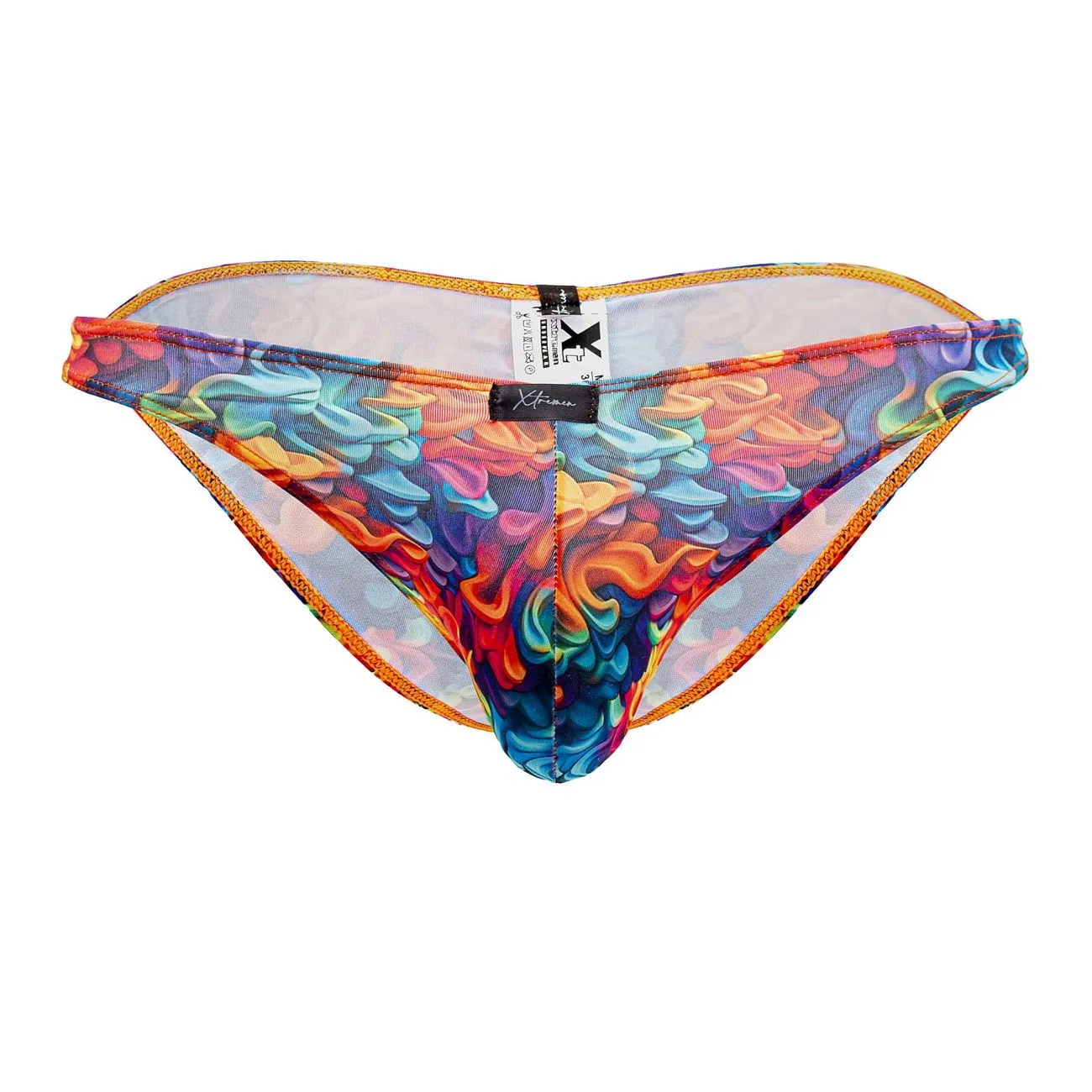 Clothing_Xtremen_Unterwäsche Xtremen 91172 Bedruckter Bikini Farbe Feuer
