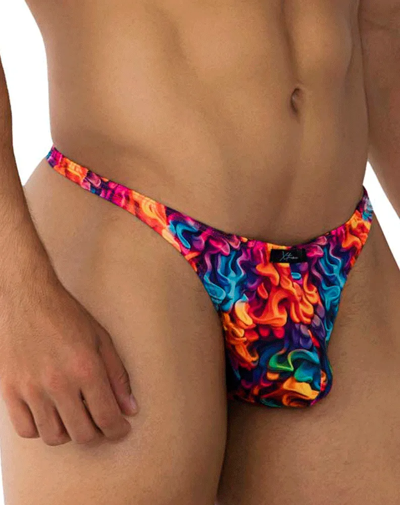 Clothing_Xtremen_Unterwäsche Xtremen 91172 Bedruckter Bikini Feuer