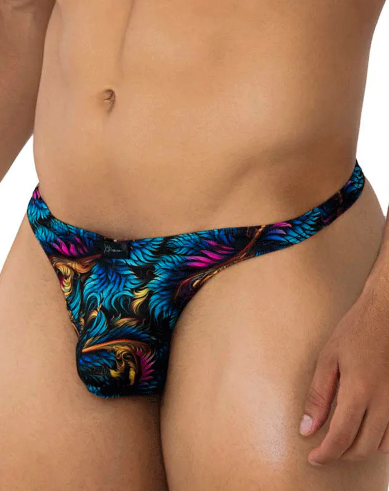Clothing_Xtremen_Unterwäsche Xtremen 91172 Bedruckter Bikini Blätter