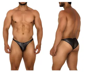 Clothing_Xtremen_Unterwäsche Xtremen 91174 Tüll Mesh Bikini Farbe Schwarz