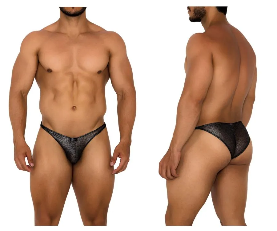 Clothing_Xtremen_Unterwäsche Xtremen 91174 Tüll Mesh Bikini Farbe Schwarz