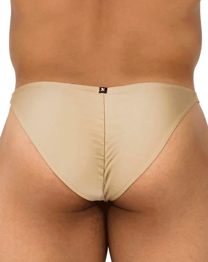 Clothing_Xtremen_Unterwäsche Xtremen 91179 Mikrofaser-Bikini Gold
