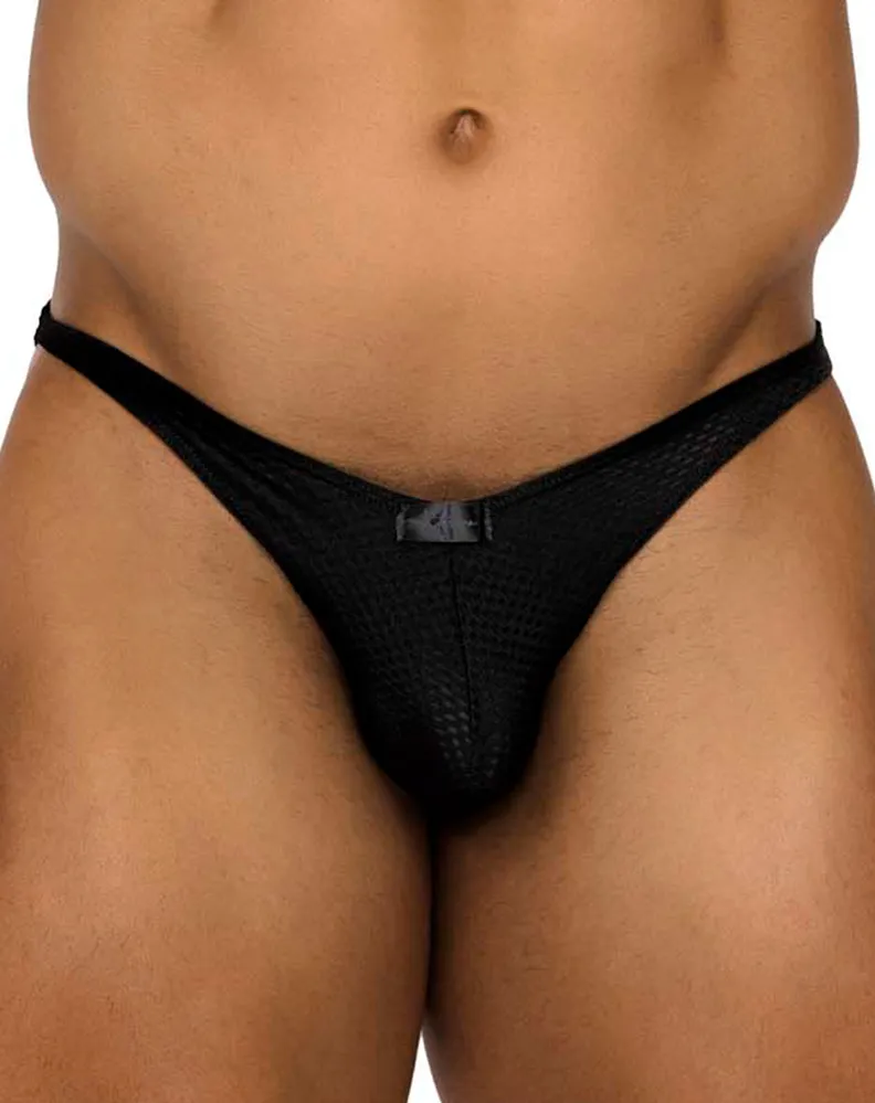 Clothing_Xtremen_Unterwäsche Xtremen 91186 Mesh-Bikini Schwarz