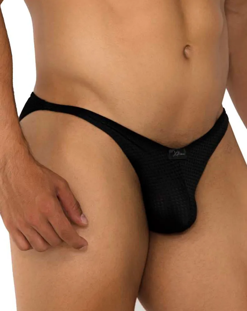 Clothing_Xtremen_Unterwäsche Xtremen 91186 Mesh-Bikini Schwarz