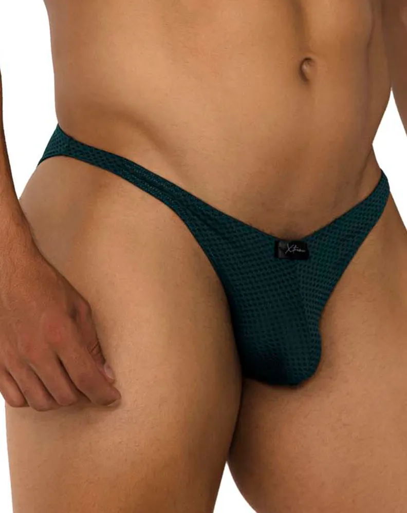 Clothing_Xtremen_Unterwäsche Xtremen 91186 Mesh-Bikini Grün
