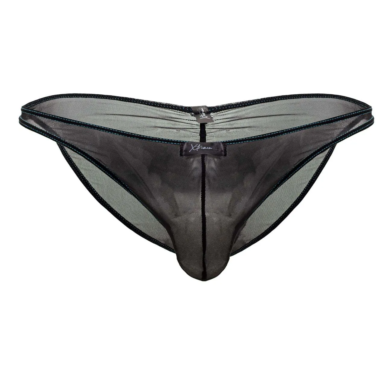 Clothing_Xtremen_Unterwäsche Xtremen 91187 Tüll Mesh Bikini Farbe Schwarz