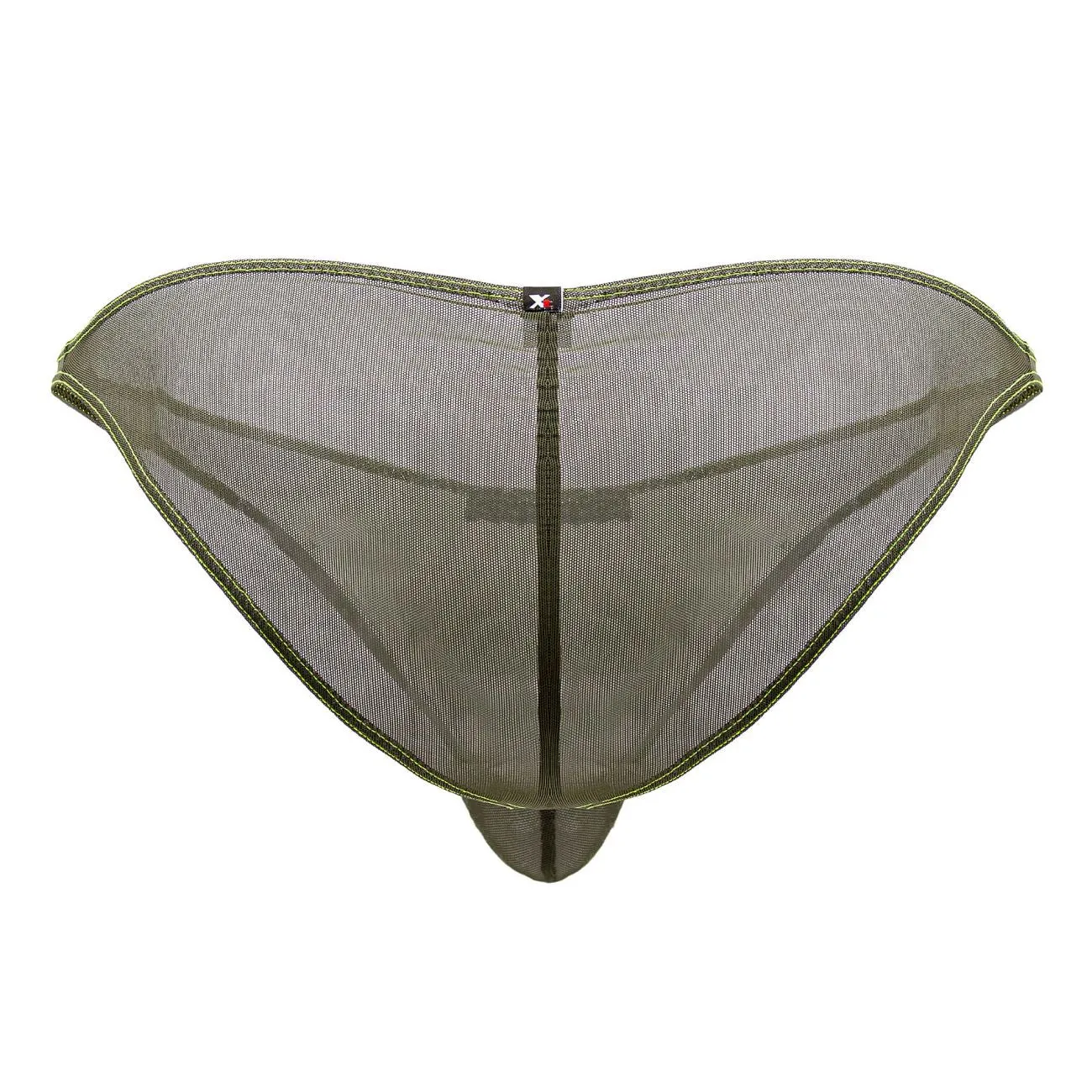 Clothing_Xtremen_Unterwäsche Xtremen 91187 Tüll Mesh Bikini Farbe Grün