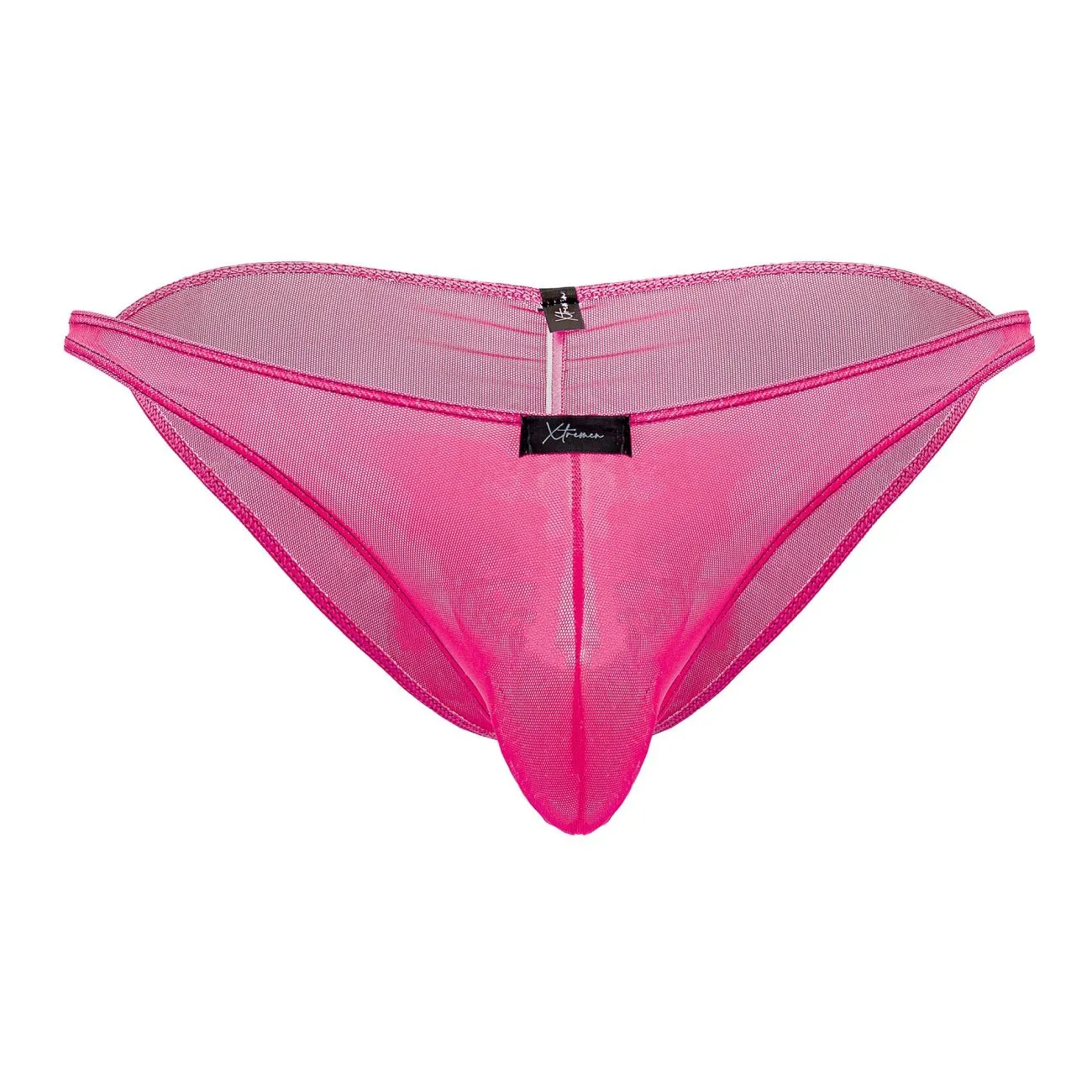 Clothing_Xtremen_Unterwäsche Xtremen 91187 Tüll Mesh Bikini Farbe Rosa