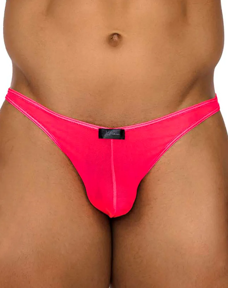 Clothing_Xtremen_Unterwäsche Xtremen 91187 Tüll Mesh Bikini Rosa