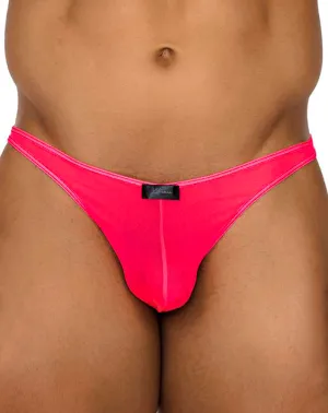 Clothing_Xtremen_Unterwäsche Xtremen 91187 Tüll Mesh Bikini Rosa