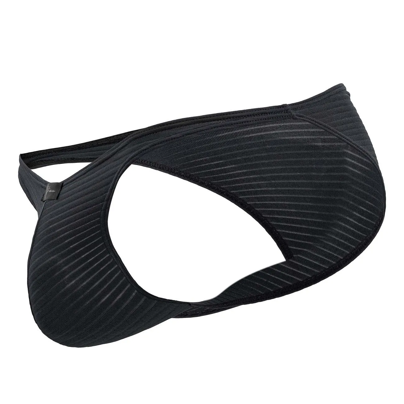 Clothing_Xtremen_Unterwäsche Xtremen 91197 Jacquard-Bikini Farbe Schwarz