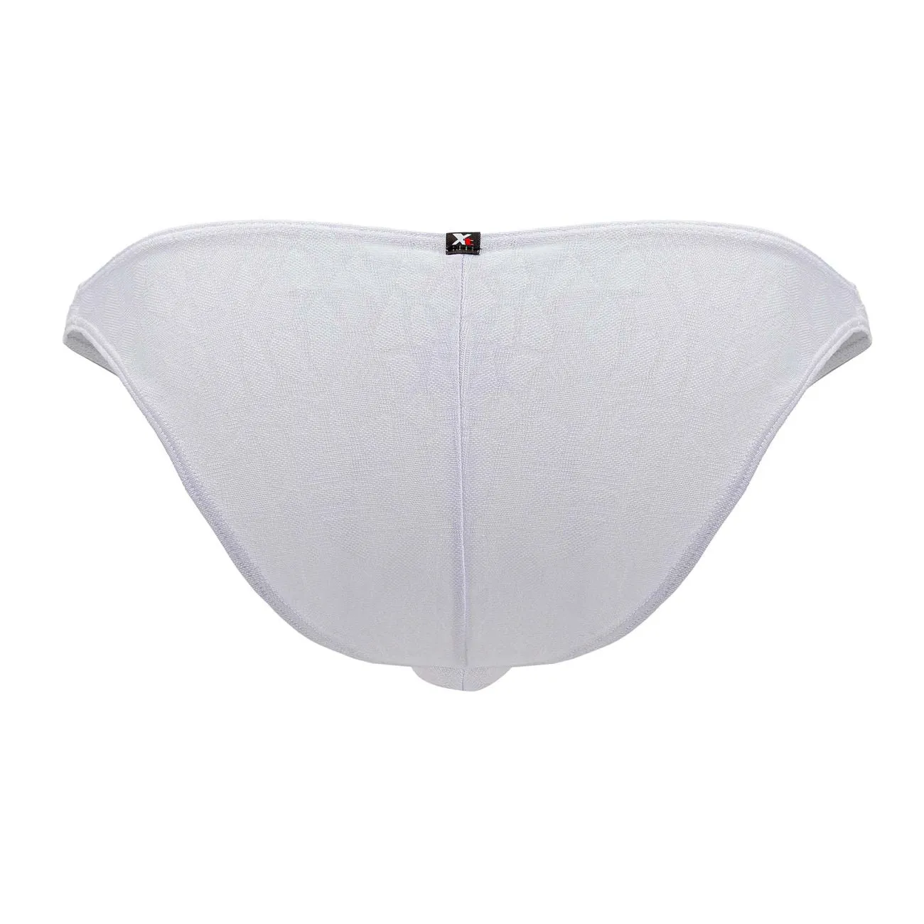 Clothing_Xtremen_Unterwäsche Xtremen 91201 Jacquard-Bikini Farbe Weiß