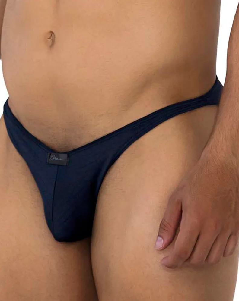 Clothing_Xtremen_Unterwäsche Xtremen 91201 Jacquard-Bikini Dunkelblau