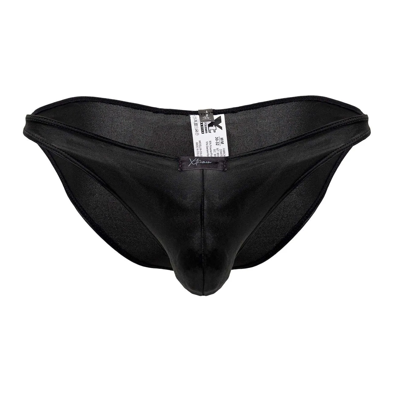 Kleidung_Xtremen_Unterwäsche Xtremen 91204 Mikrofaser-Bikini Farbe Schwarz