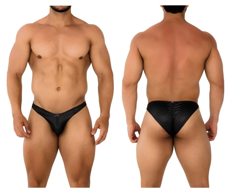 Kleidung_Xtremen_Unterwäsche Xtremen 91204 Mikrofaser-Bikini Farbe Schwarz