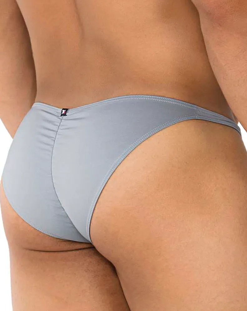 Clothing_Xtremen_Unterwäsche Xtremen 91204 Mikrofaser-Bikini Grau