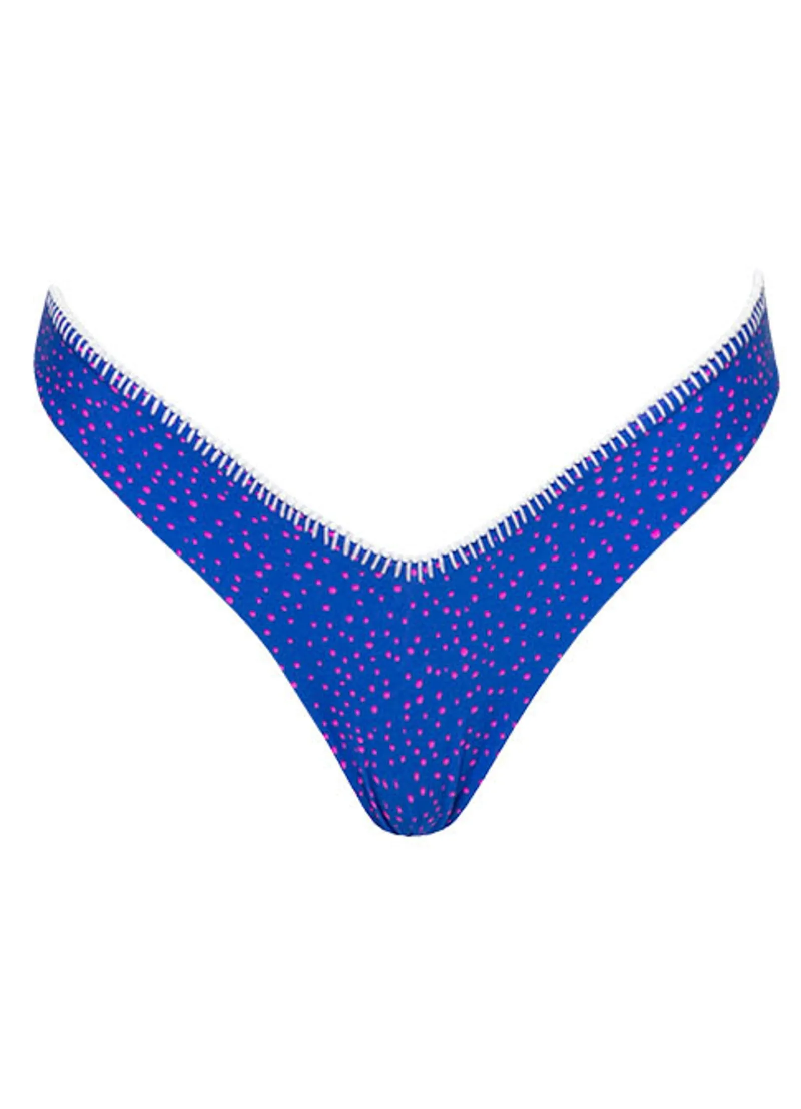 Coral Bliss Valerya Blaue Bikini-Unterteil