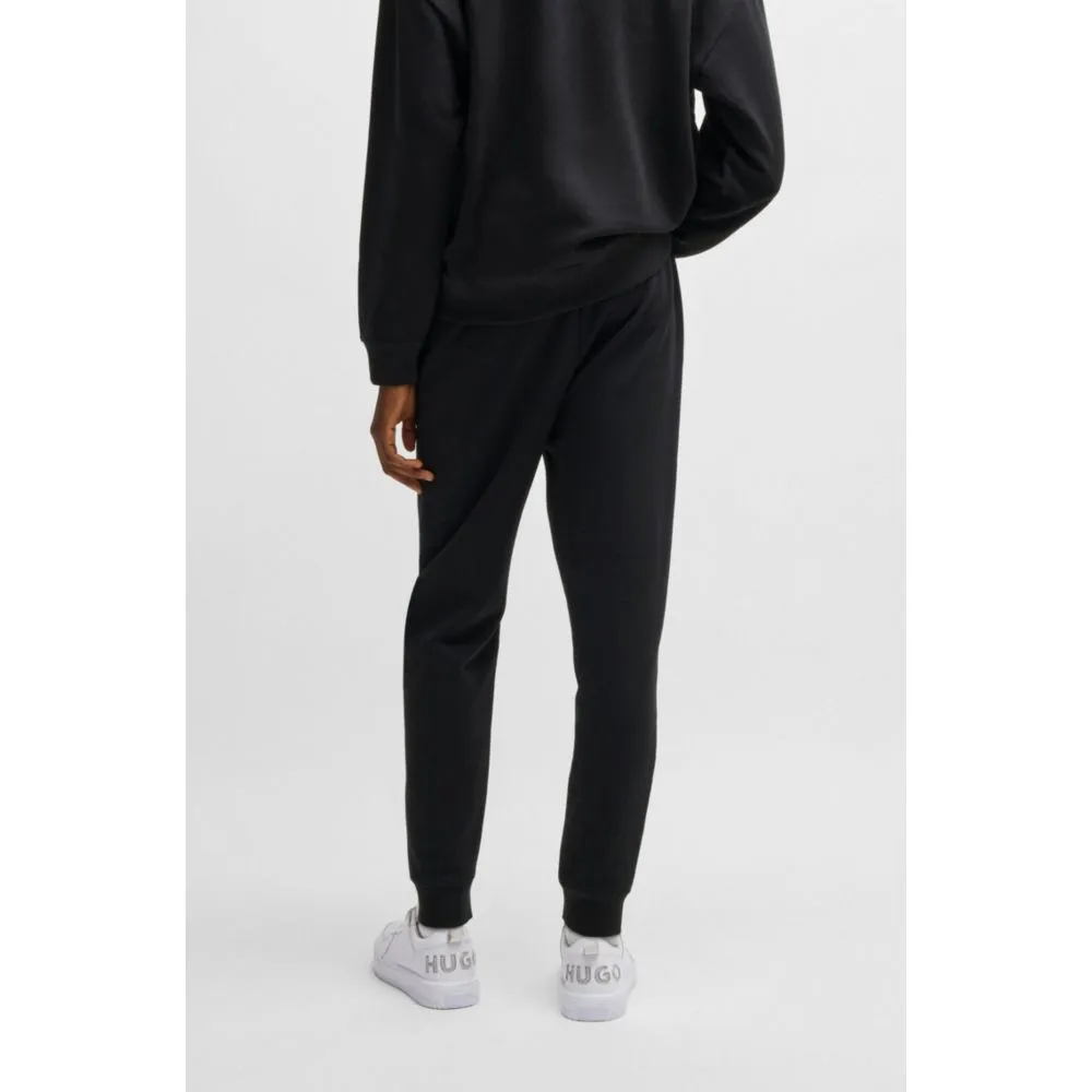Baumwoll-Frottee-Jogginghose mit Logo-Print