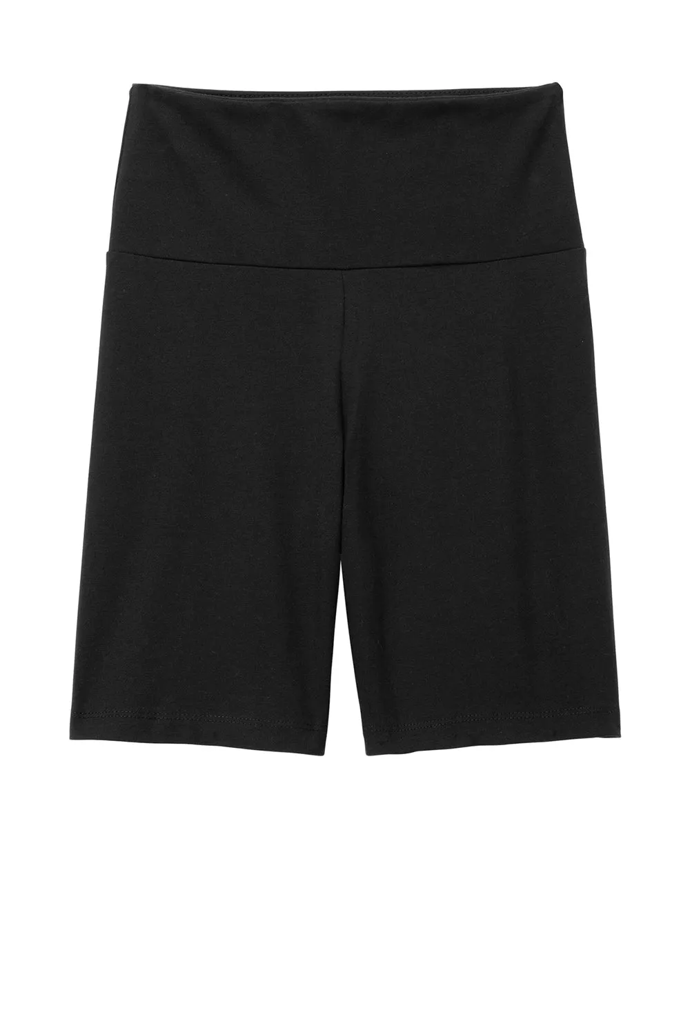 District Damen High Waist geruchshemmende Radlerhose - Schwarz