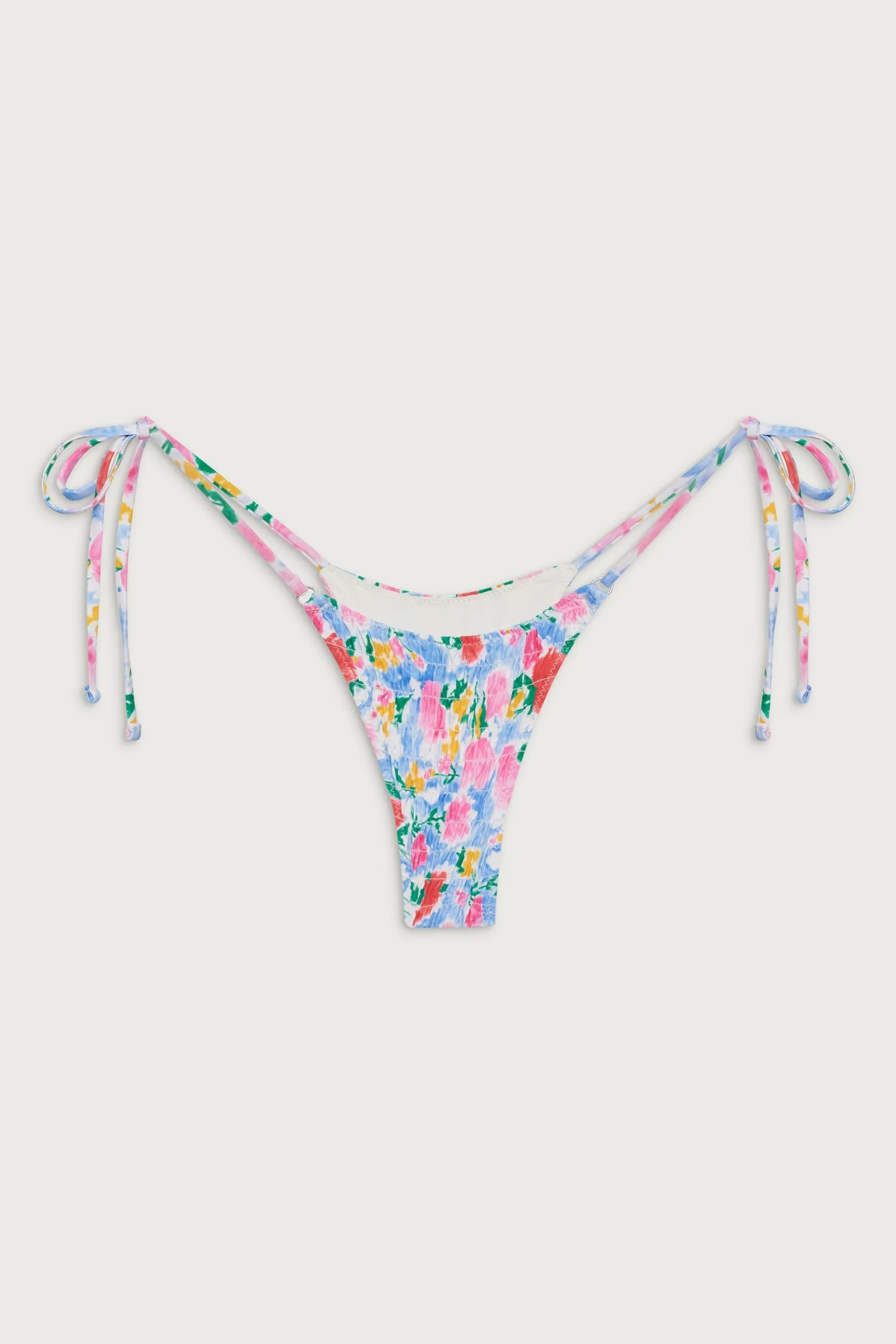 Göttlicher Seitengebundener Knapper Bikini-Boden