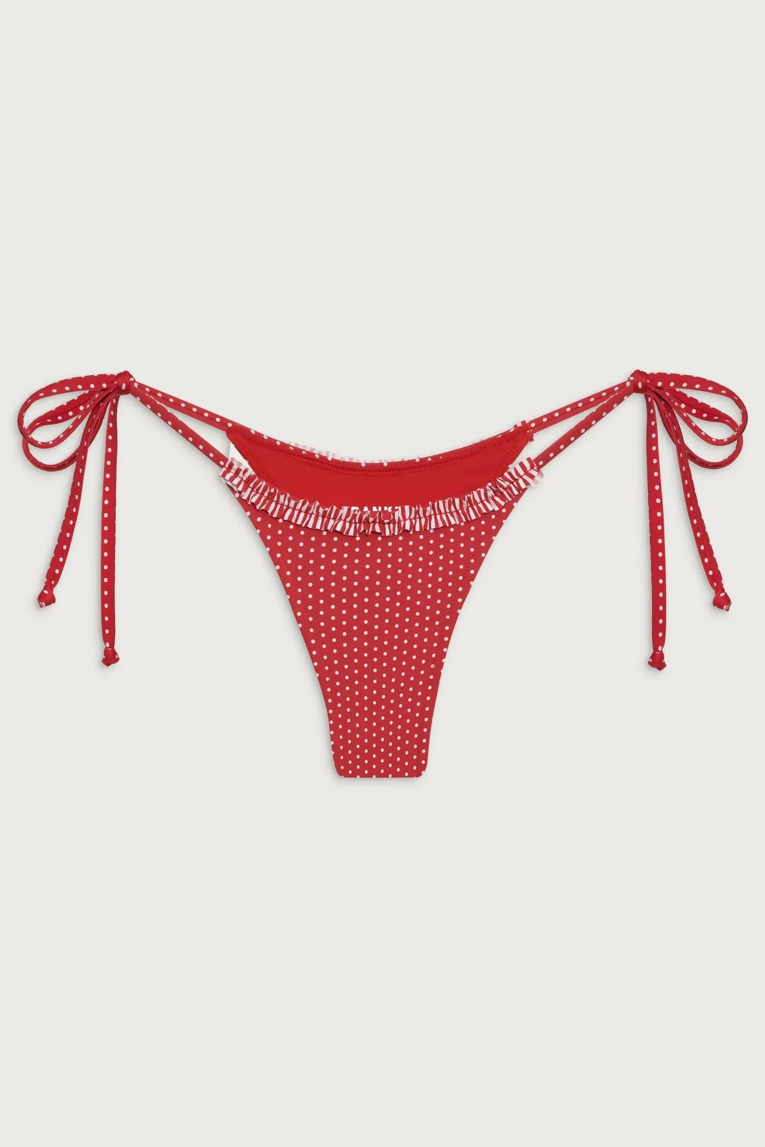 Göttlicher Seitengebundener Knapper Bikini-Boden