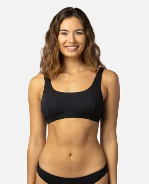 Eco Premium Surf Crop Bikini-Oberteil