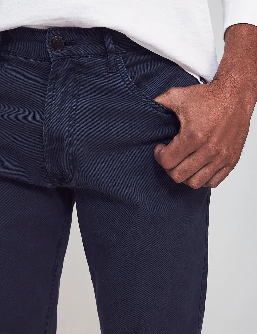 Faherty | Bequeme Köper-Jeans