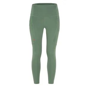 Fjällräven Damen Abisko Tights Patina Grün Bekleidung Fjällräven