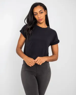 Free People Kleidung Das perfekte T-Shirt in Schwarz