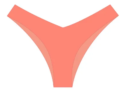 Fusion Coral Cheeky V Bikini-Höschen