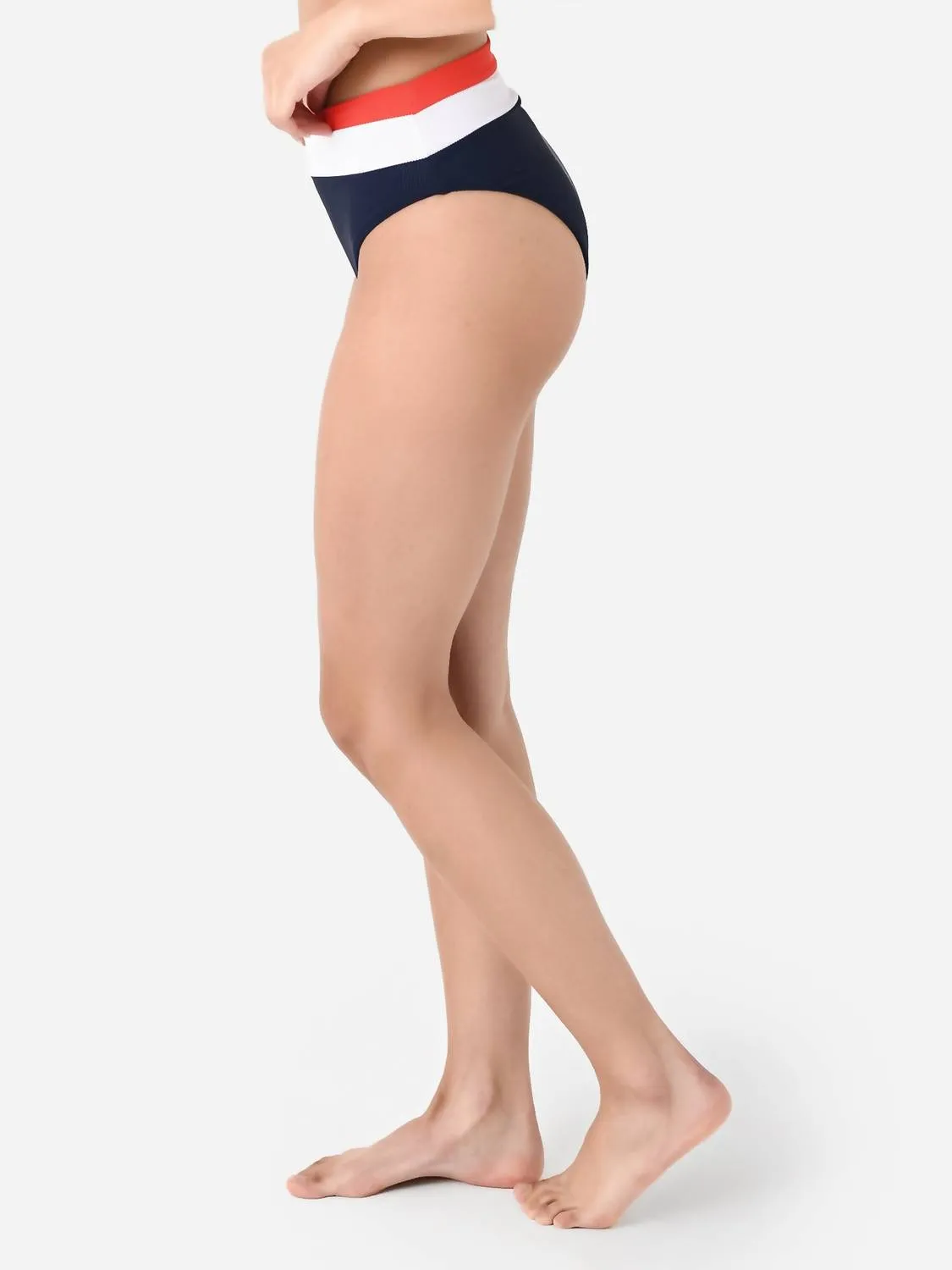 Heidi Bikini Bottom In Liberty Farbblock