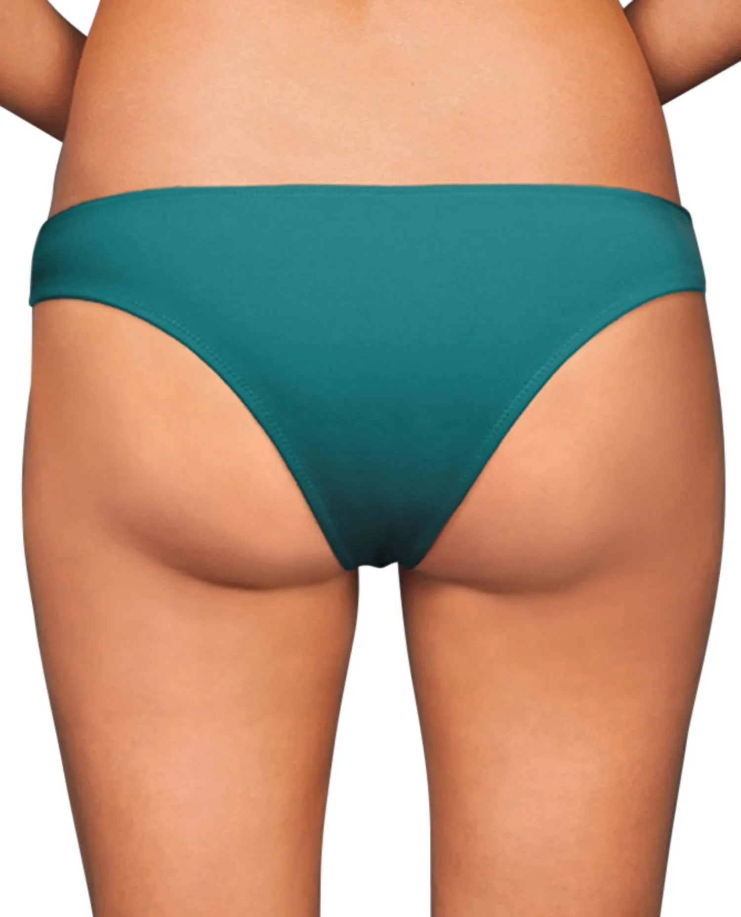 Hipster Bikini-Unterteil in Pfauenoptik