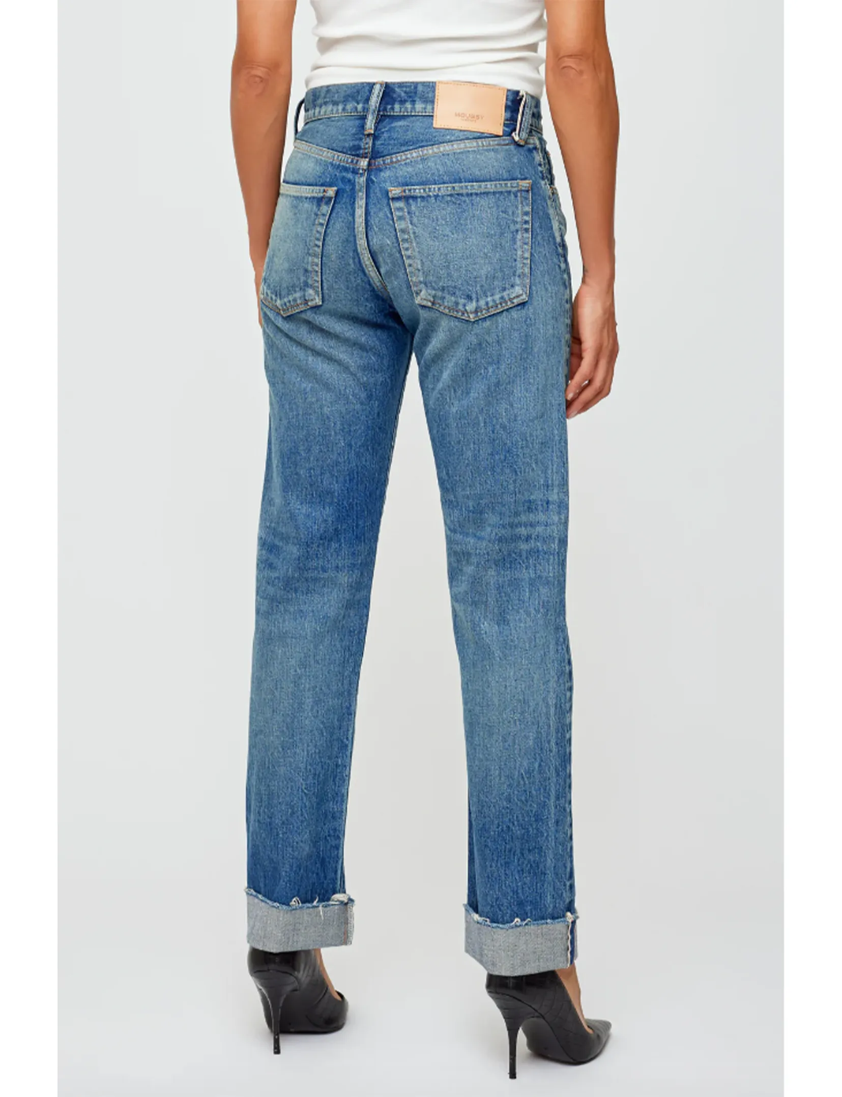 Hopewell Gerade Bein, Dunkelblaue Kleidung_moussy