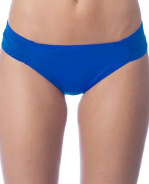 Island Goddess Hipster Tankini-Hose in Saphirblau