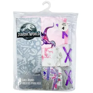 Jellifish Jurassic World Mädchen Bikini Slips - 3er Pack - (4 bis 8 Jahre) Babykids Jellifish Kinder