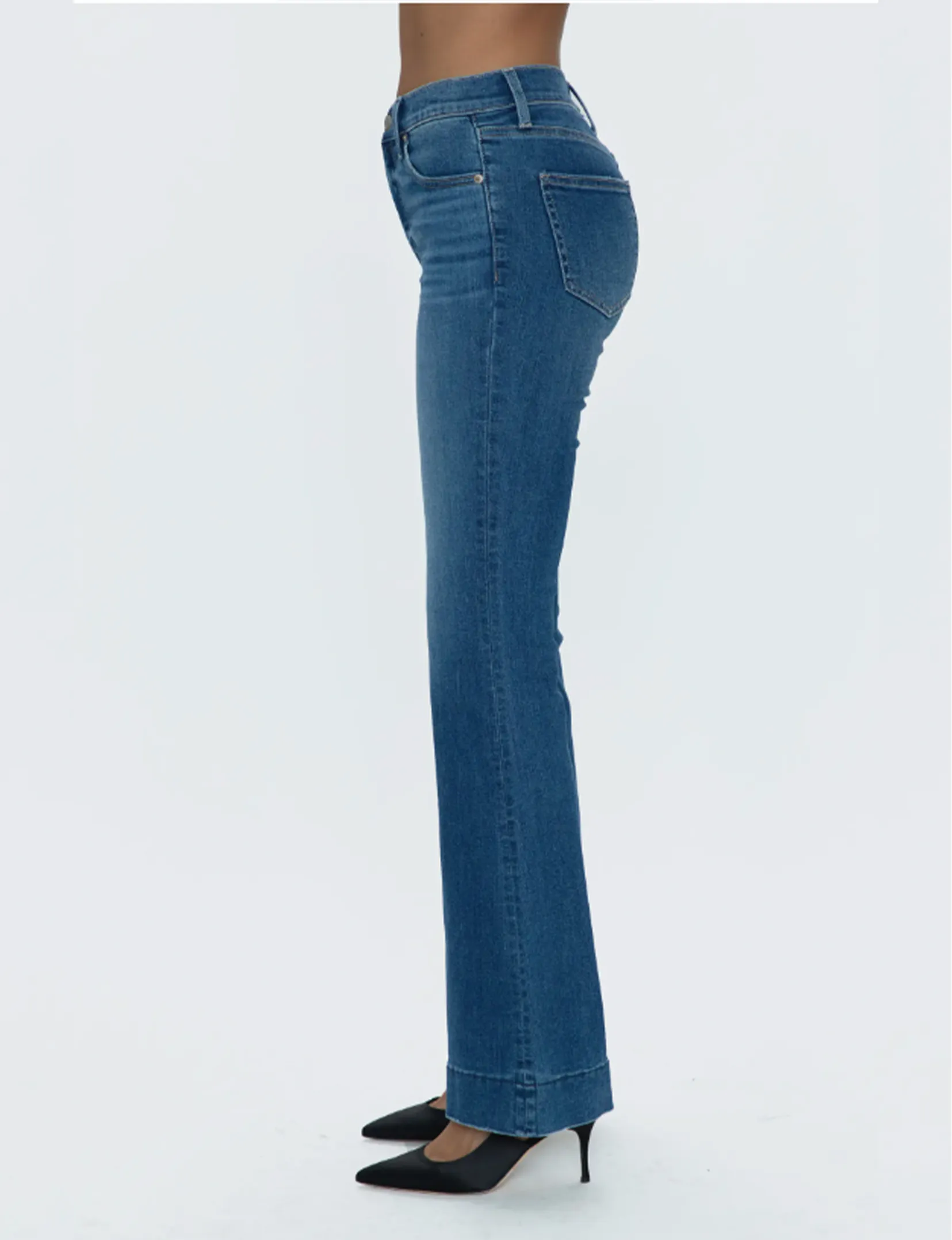 Kinsley Mid-Rise Ultra Flare, Avenue Clothing_pistola