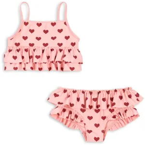 Konges Sløjd Amour Pink Manuca Rüschen Bikini Grs Konges Sloejd