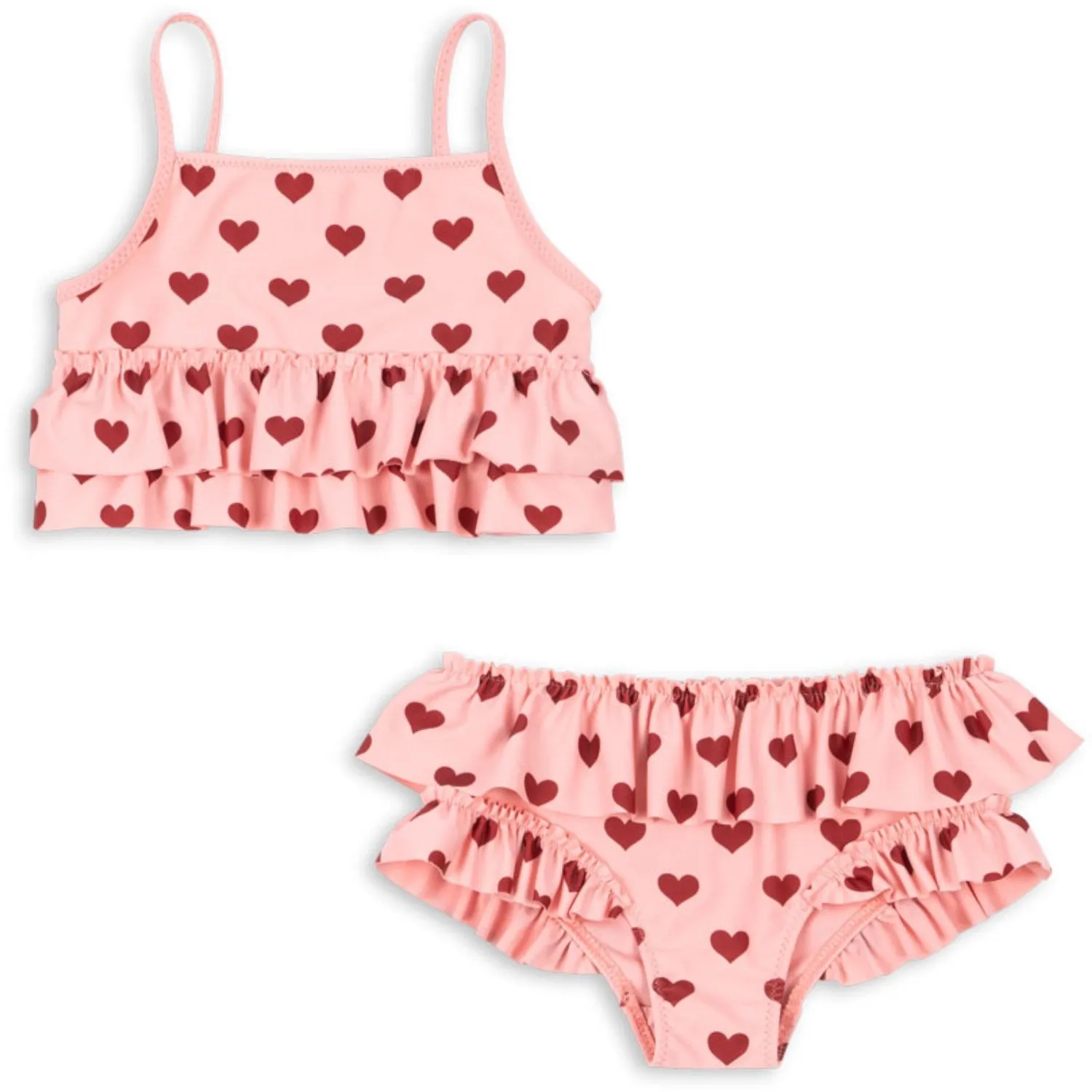 Konges Sløjd Amour Pink Manuca Rüschen Bikini Grs Konges Sloejd