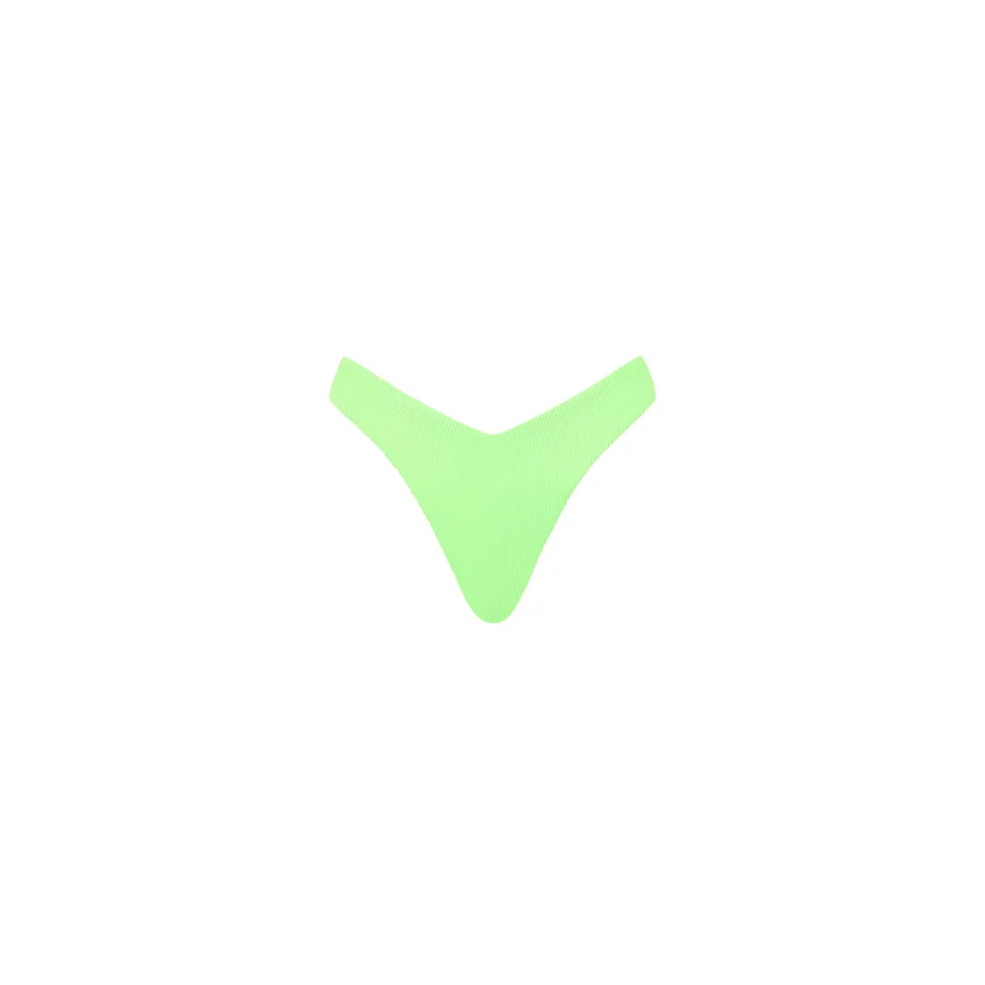 Kulani Kinis Y Cheeky Bottom-Luau Rippenlimette