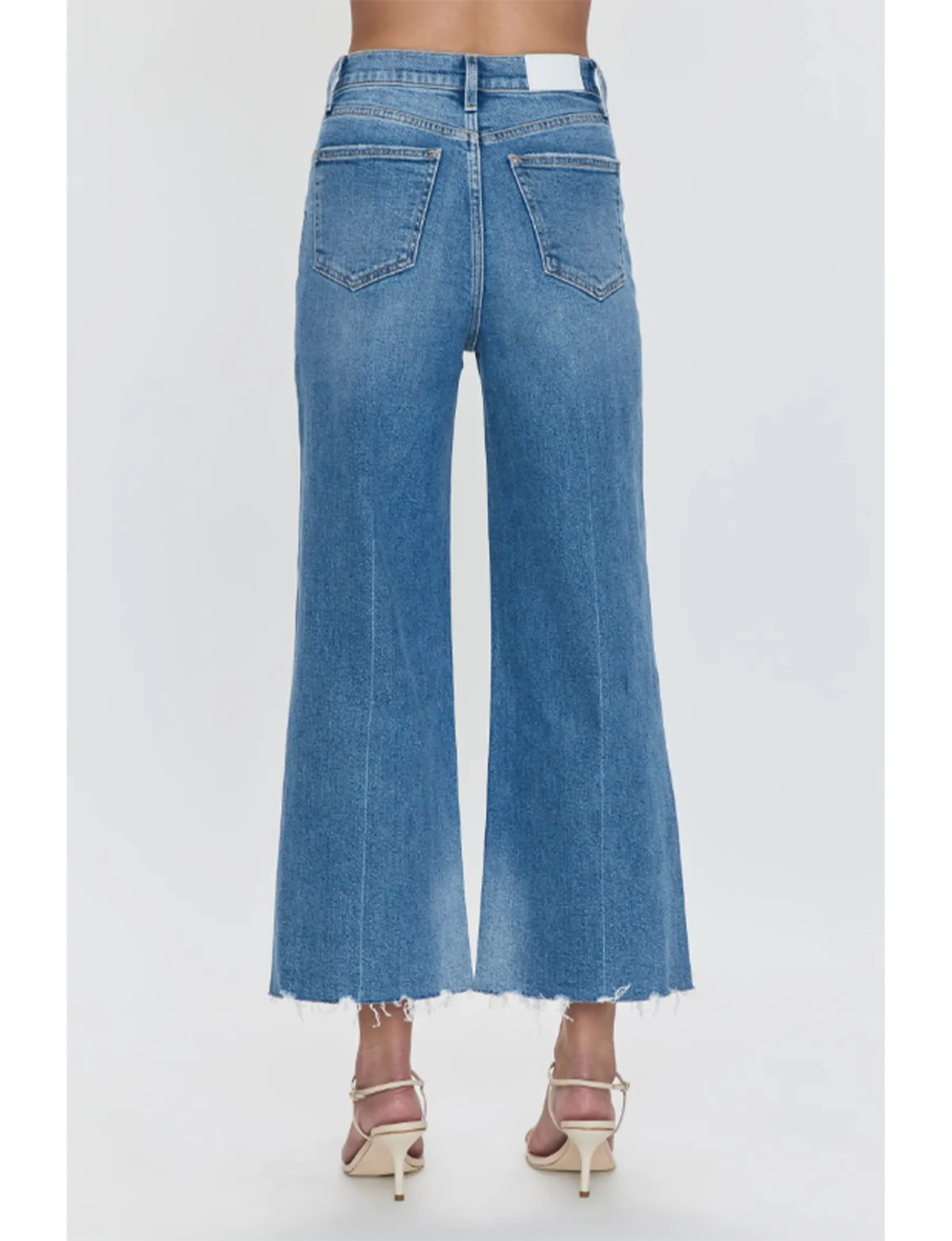 Lana Crop Weite Denimhose, Rhythm Vintage Kleidung_pistola