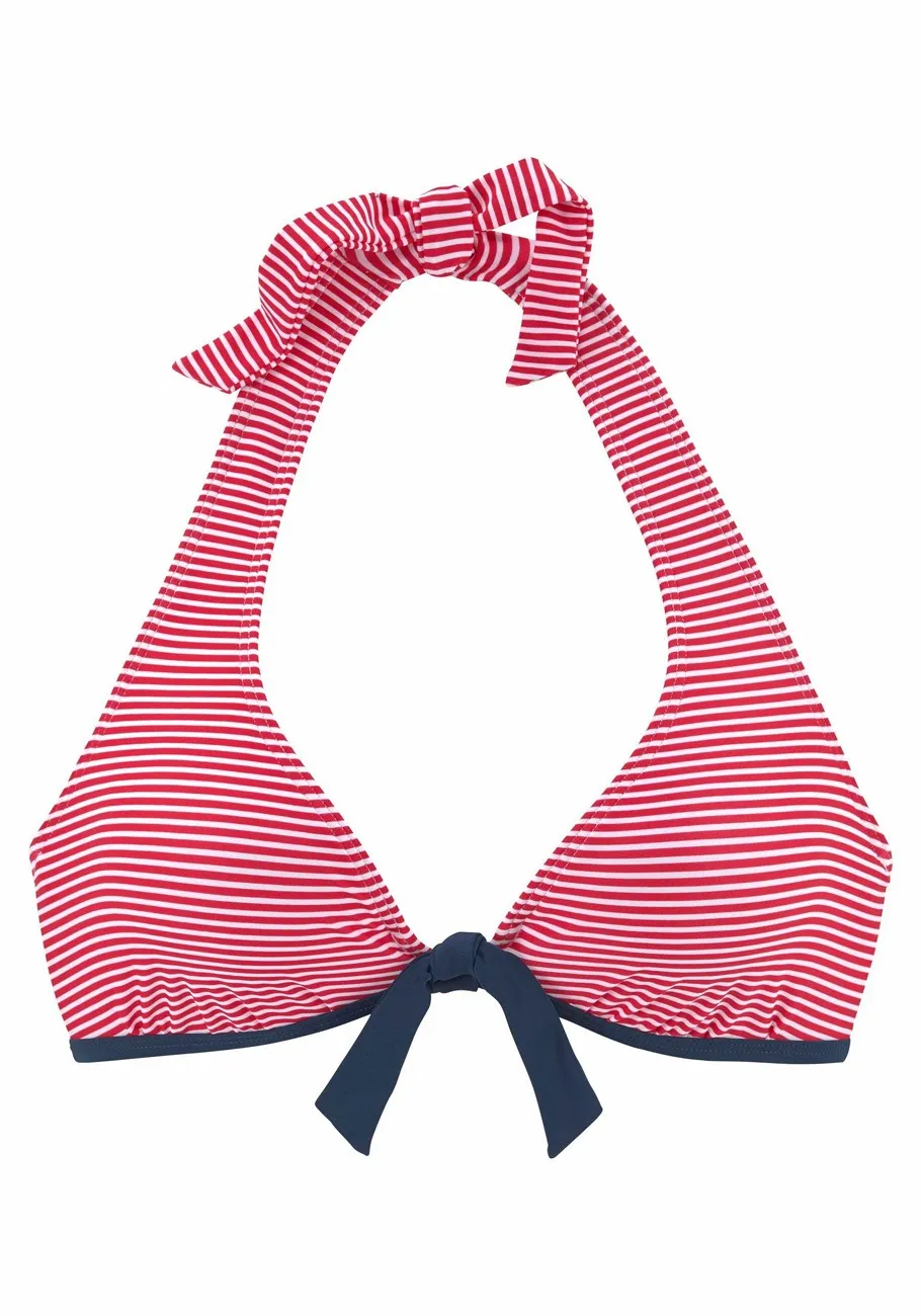 LASCANA Damen Bikini-Oberteil mit Halterneck