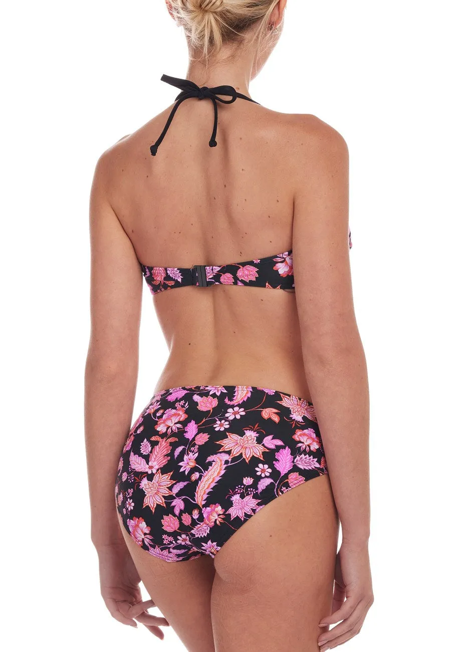 LASCANA Damen Bandeau-Bikini-Oberteil mit Print